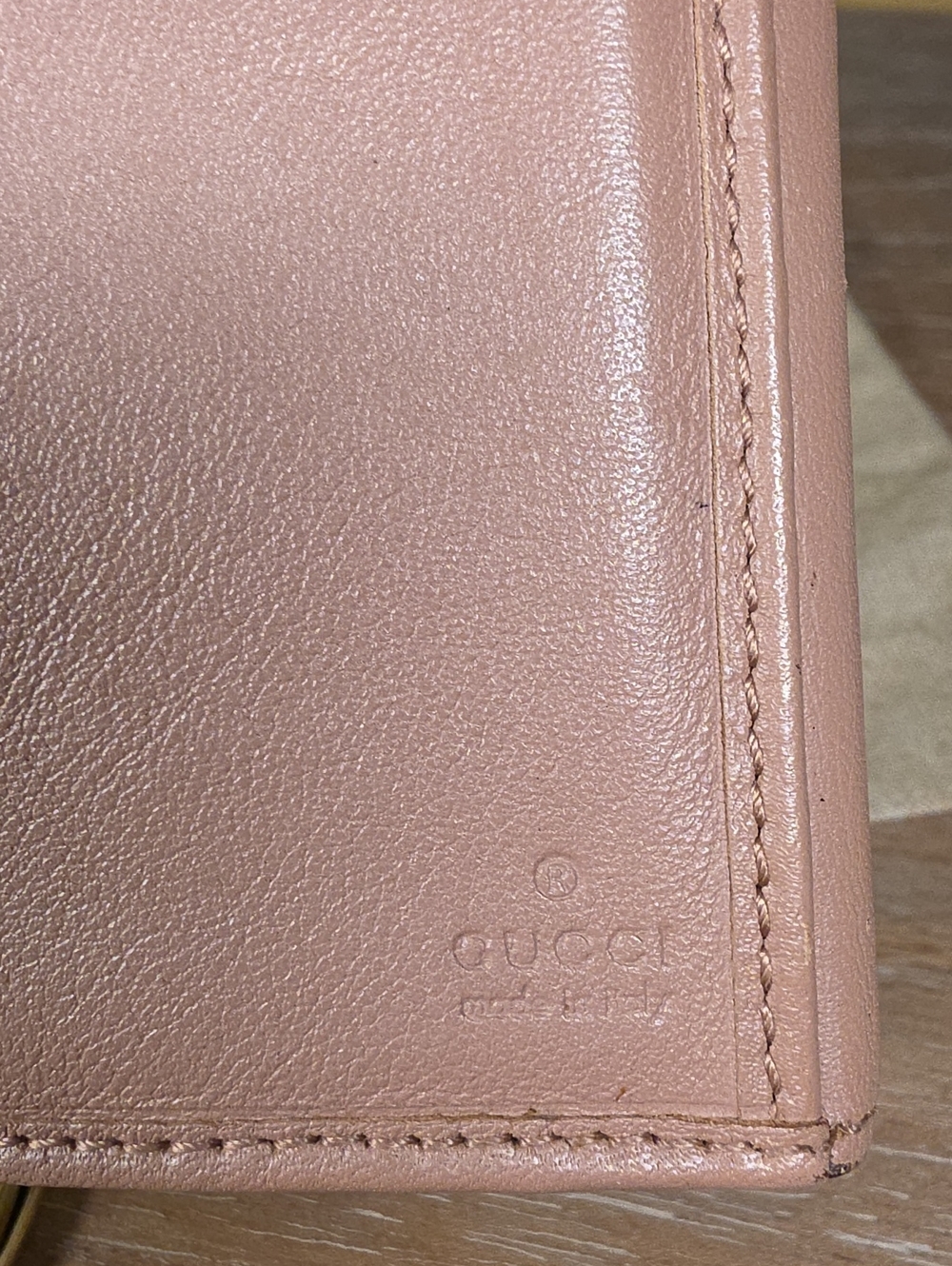 Authentic Gucci "Lovely Heart" Diamante Canvas Continental Wallet Vintage EUC - Picture 10 of 13